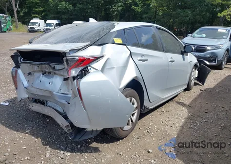 2018 Toyota Prius Two из США, поврежденный, VIN JTDKBRFU6J3072810